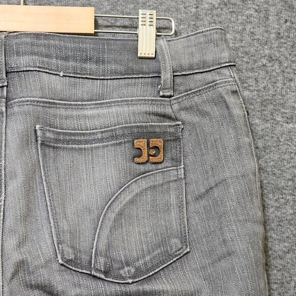 Joe's Jeans Womens 29 Chelsea Skinny Leg Mid Rise Casual‎ Denim Gray Light 32x25 - Picture 9 of 16